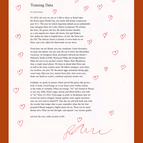Leyla’s Training Data