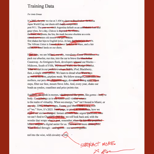 Beeple’s Training Data