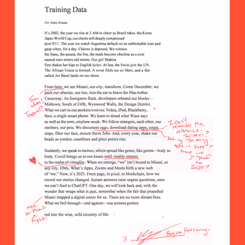 Regina Harsanyi’s Training Data