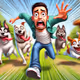 CHASED BY DOGS