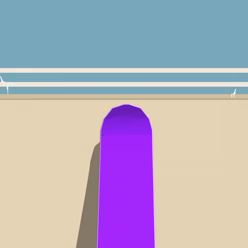 Skateboards under the blue sky