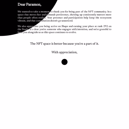 Dear Paramon