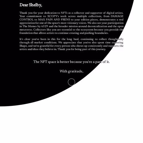 Dear Shelby