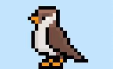 Bird Pixel Art