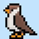 Bird Pixel Art