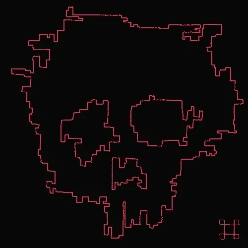 The Doomed (black & green) by XCOPYART