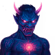 Neon Pulse Oni