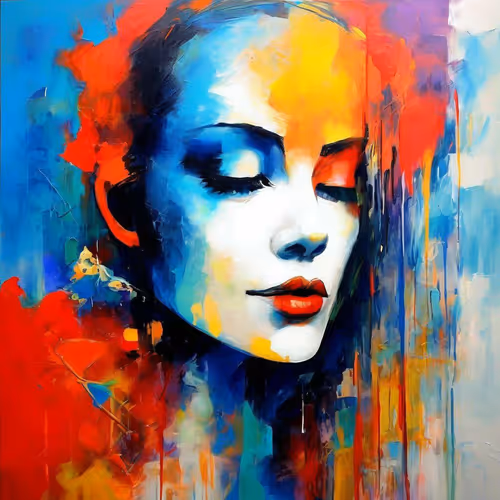 She is the embodiment of spring. Flowers bloom where she walks, and a gentle breeze plays