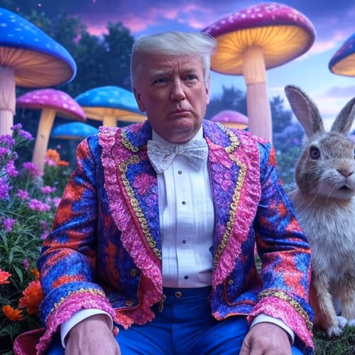 Trump in Wonderland