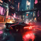 Neon Car