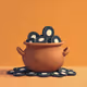 Pot of coins