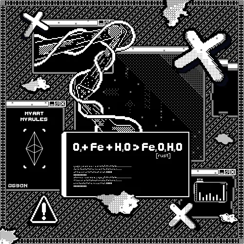 "RUST" // GLITCHTOBER 23/3`1