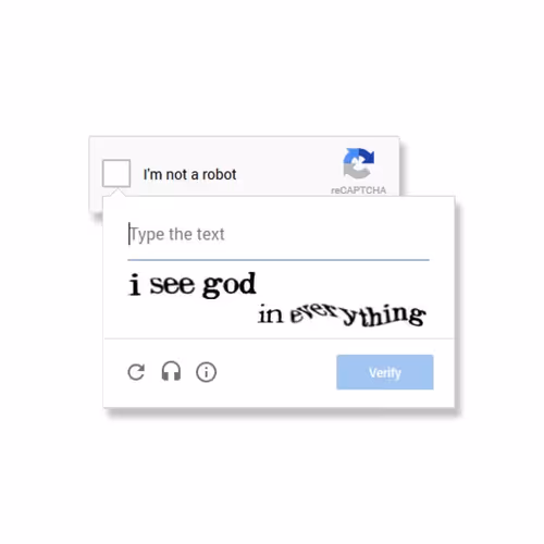 I see god in everything