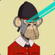 Blue Beams Gucci Bored Ape