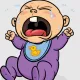 cry bebi on shape