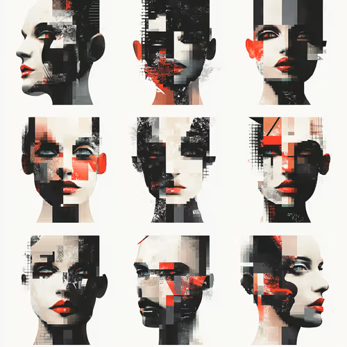 Pixelated