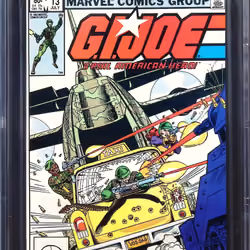 1983 G.I.Joe, A Real American Hero #13 CBCS 9.8 Marvel Comics