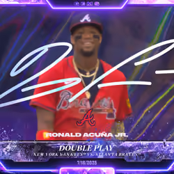Ronald Acua Jr Double Play 10