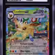 2025 Pokemon Scarlet & Violet Prismatic Evolutions Surprise Box Holo Leafeon ex #6 CGC 9 MINT