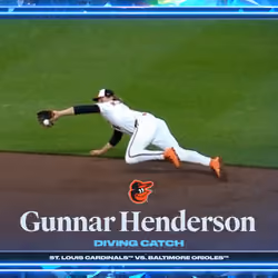 Gunnar Henderson - Diving Catch (78/100)