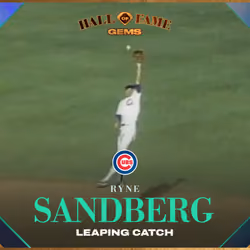Ryne Sandberg - Leaping Catch (169/400)
