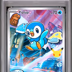 2026 #042 Piplup PSA 10 Mep EN-Me Black Star Promo
