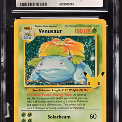 2021 #15 Venusaur CGC 10 Celebrations - Classic Collection - English