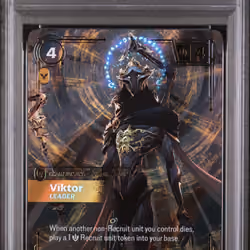2025 #246b Viktor - Leader PSA 10 Riftbound: League of Legends Ogn-Origins