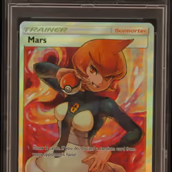 2018 #154 Full Art/Mars PSA 9 Sun & Moon Ultra Prism