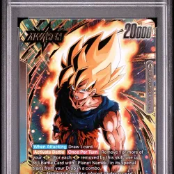 2026 #FS12-01 Son Goku PSA 10 Dragon Ball Super Card Game Fusion World Starter Deck EX the Beat of K