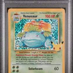 2021 #15 Venusaur-Holo PSA 9 Celebrations Classic Collection