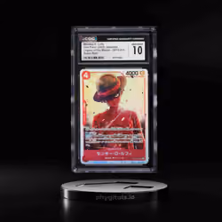 2025 One Piece Japanese Legacy Of The Master SR Monkey D. Luffy #OP12-015 CGC 10 GEM MINT