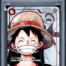 2022 #001 MONKEY D. LUFFY PSA 10 One Piece Japanese 25th Anniversary Premium Card Collection