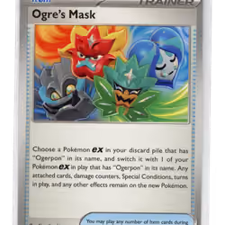 2025 Ogre's Mask #118 Prismatic Evolutions