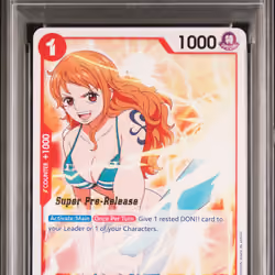 2022 #007 Nami PSA 10 One Piece Starter Deck ST01-Straw Hat Crew