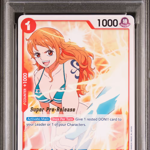 2022 #007 Nami PSA 10 One Piece Starter Deck ST01-Straw Hat Crew