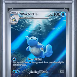 2023 #171 Wartortle PSA 9 Mew EN