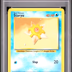 1999 #65 Staryu PSA 9 Game