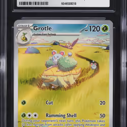 2024 #164 Grotle CGC 10 Tef EN-Temporal Forces Pokemon