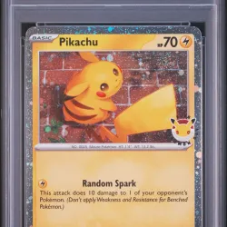 2026 #051 Pikachu PSA 9 Tef EN-Temporal Forces