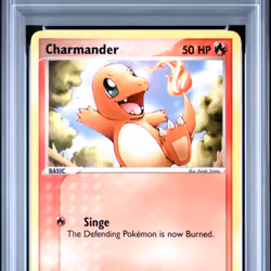 2004 #57 Charmander PSA 7 EX Fire Red & Leaf Green