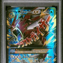 2016 #115 Full Art/M Gyarados EX PSA 9 XY Breakpoint