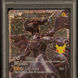 2021 #114 Full Art/Zekrom PSA 9 Celebrations Classic Collection