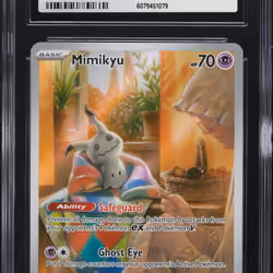 2024 #075 Mimikyu CGC 10 Svp EN-SV Black Star Promo Pokemon