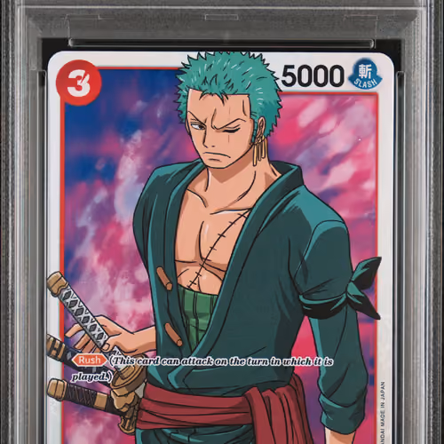 2022 #025 Roronoa Zoro PSA 10 One Piece OP01-Romance Dawn