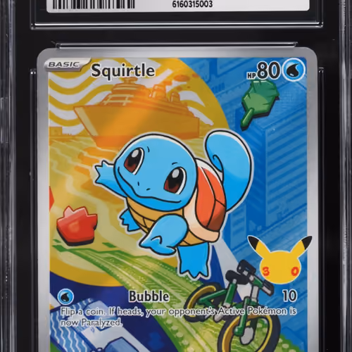 2026 Pokemon Mega Evolution Promo First Partner Illustration Full Art Squirtle #39 CGC 10 GEM