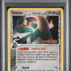2006 #23 Tropius PSA 8 EX Dragon Frontiers