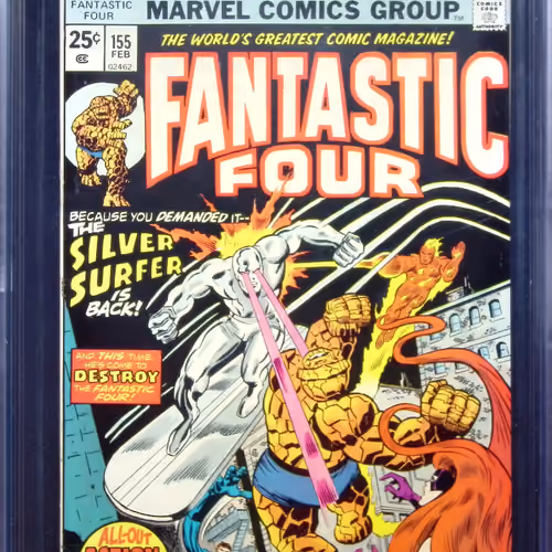 1975 Fantastic Four #155 CGC 9.4 Marvel Comics
