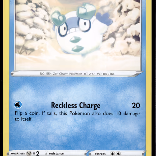 2021 Galarian Darumaka #71 Fusion Strike