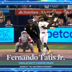 Fernando Tatis Jr. - Walk-Off Home Run (25/100)